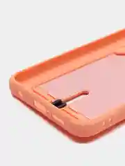 Пастельно-коралловый силиконовый чехол Xiaomi Redmi Note 9S, Note 9 Pro (Сяоми Нот 9С, Нот 9 Про), прозрачный
