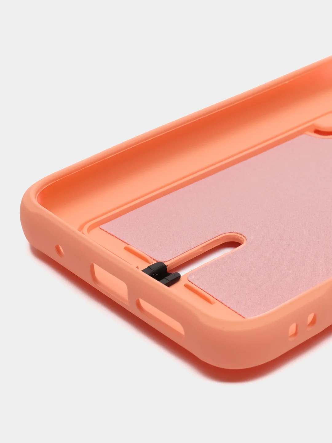 Пастельно-коралловый чехол силиконовый для Xiaomi Redmi 9T (Редми 9Т), с защитой камеры