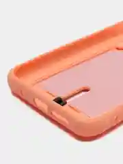 Пастельно-коралловый чехол силиконовый для Xiaomi Redmi 9T (Редми 9Т), с защитой камеры