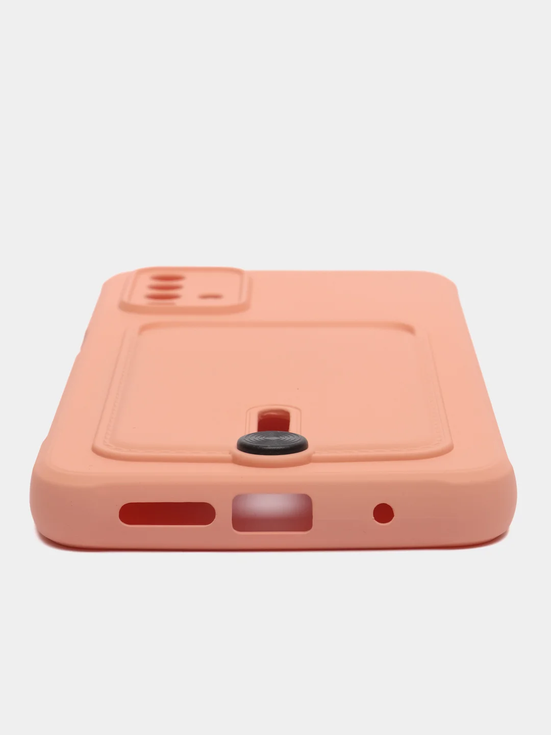 Пудровый чехол силиконовый для Xiaomi Redmi 9T (Редми 9Т), с защитой камеры
