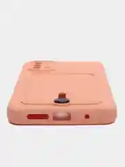 Пудровый чехол силиконовый для Xiaomi Redmi 9T (Редми 9Т), с защитой камеры