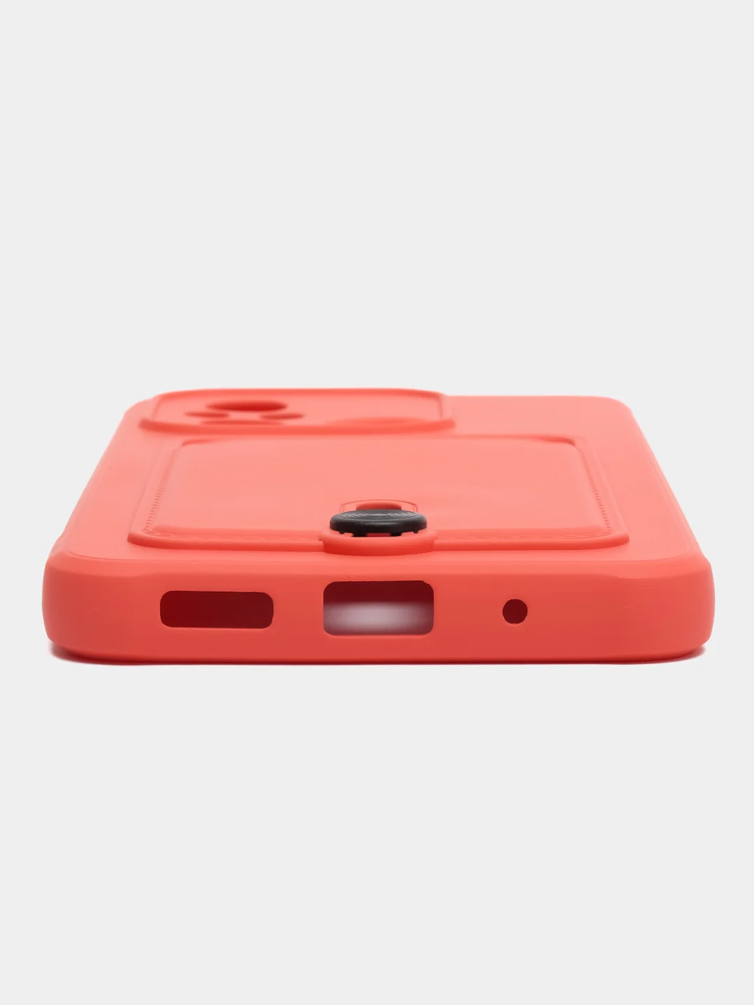 Коралловый силиконовый чехол для Xiaomi Redmi 12C (Сяоми Редми 12С), прозрачный