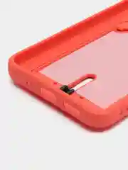 Коралловый силиконовый чехол для Xiaomi Redmi 12C (Сяоми Редми 12С), прозрачный