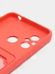Коралловый силиконовый чехол для Xiaomi Redmi 12C (Сяоми Редми 12С), прозрачный