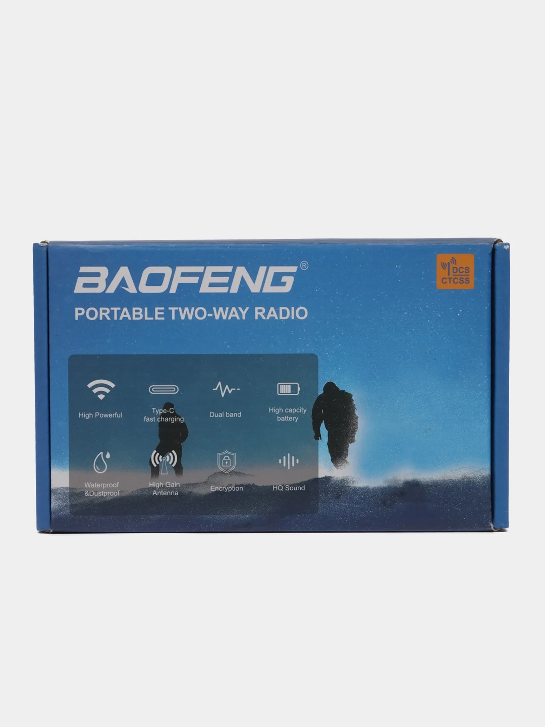 Красный рация Baofeng UV-16 Pro радиостанция портативная с зарядкой от usb Tupe-C