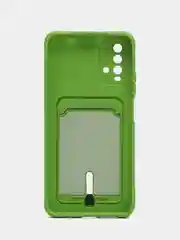 Лайм чехол силиконовый для Xiaomi Redmi 9T (Редми 9Т), с защитой камеры