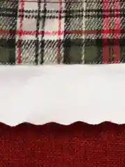 Алый новогодний чехол для бутылки