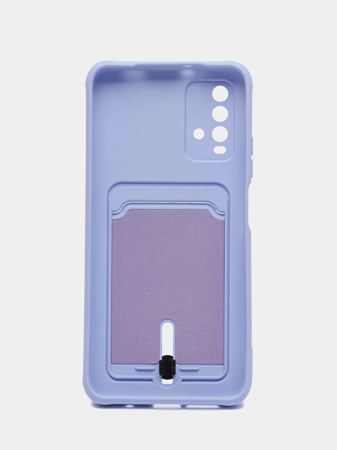 Аметистовый чехол силиконовый для Xiaomi Redmi 9T (Редми 9Т), с защитой камеры