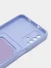 Аметистовый чехол силиконовый для Xiaomi Redmi 9T (Редми 9Т), с защитой камеры