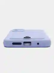 Аметистовый чехол силиконовый для Xiaomi Redmi 9T (Редми 9Т), с защитой камеры