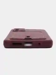 Тёмно-бордовый чехол силиконовый для Xiaomi Redmi 9T (Редми 9Т), с защитой камеры