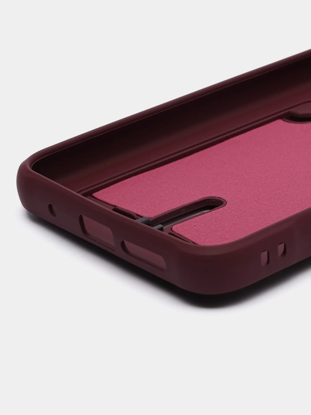 Тёмно-бордовый чехол силиконовый для Xiaomi Redmi 9T (Редми 9Т), с защитой камеры