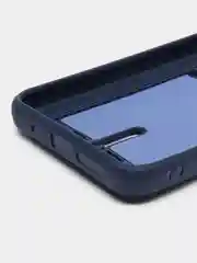 Темно-синий чехол силиконовый для Xiaomi Redmi 9T (Редми 9Т), с защитой камеры