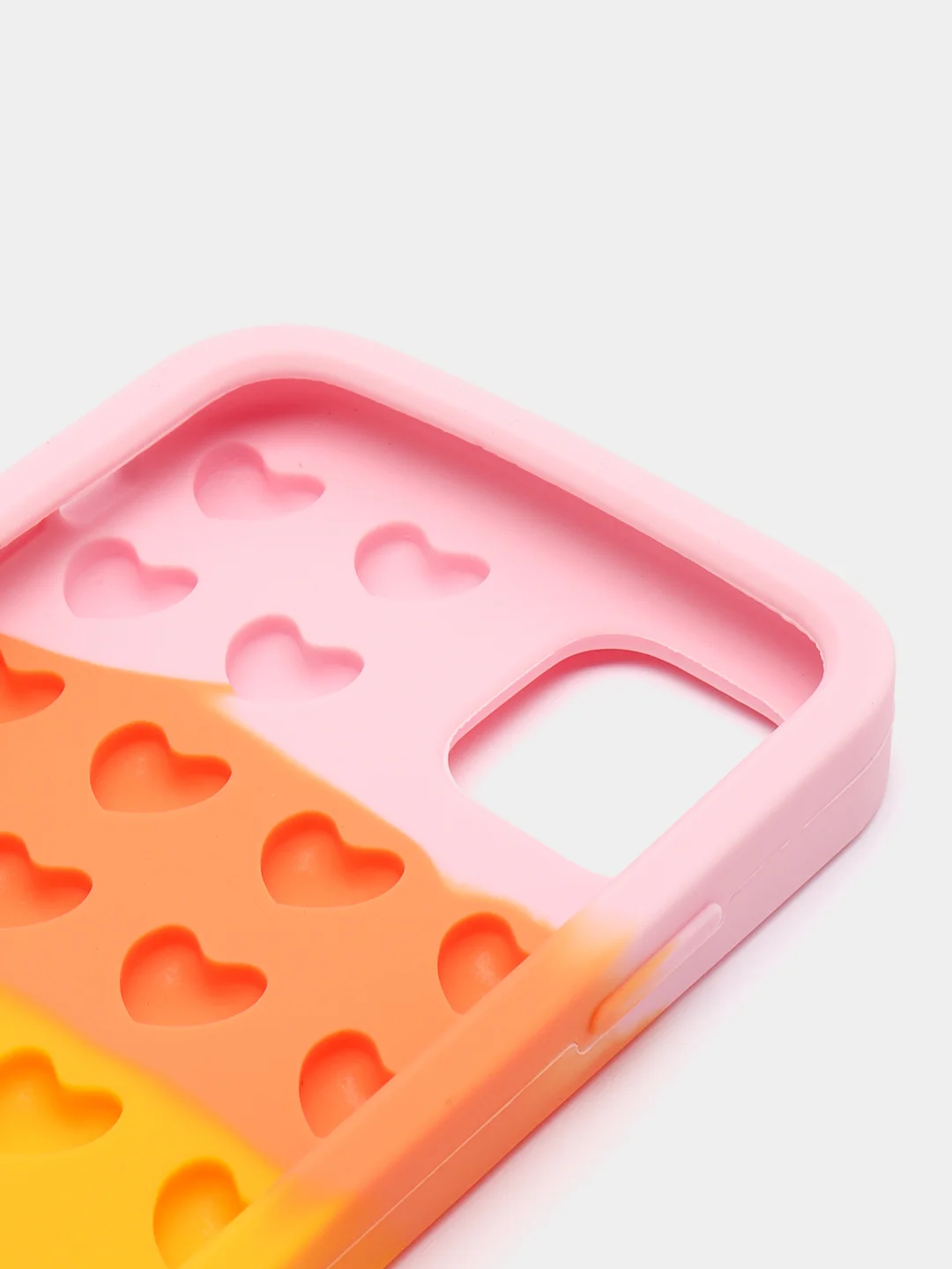 Зеленый чехол для iPhone 11, серия Pop it, антистресс
