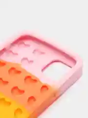 Зеленый чехол для iPhone 11, серия Pop it, антистресс