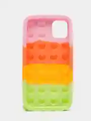 Зеленый чехол для iPhone 11, серия Pop it, антистресс