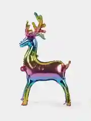 Индиго воздушный шар Олень с санями, ходячие фигуры