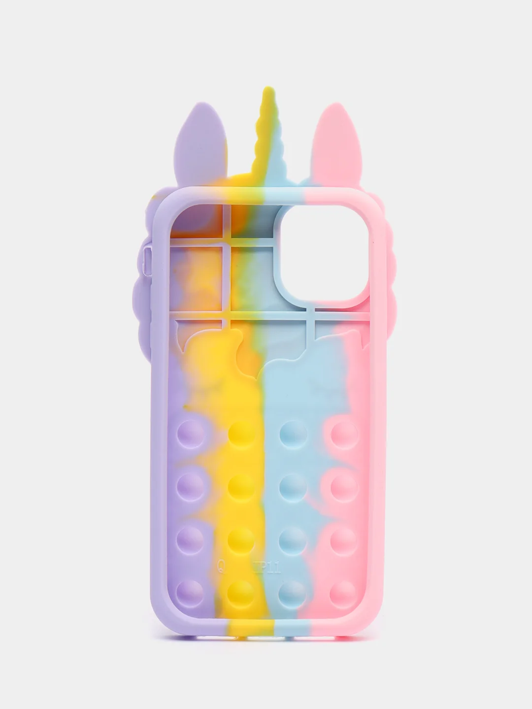 Коралловый чехол для iPhone 11, серия Pop it, антистресс