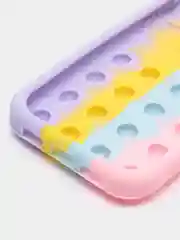 Коралловый чехол для iPhone 11, серия Pop it, антистресс