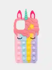 Коралловый чехол для iPhone 11, серия Pop it, антистресс