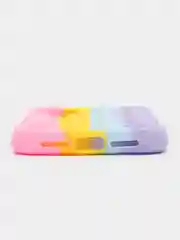 Кораллово-розовый чехол для iPhone 11, серия Pop it, антистресс