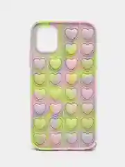 Лайм чехол для iPhone 11, серия Pop it, антистресс