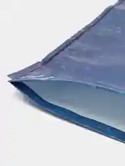 Лазурный пакет подарочный с пластиковой ручкой/Прочный пакет на каждый день