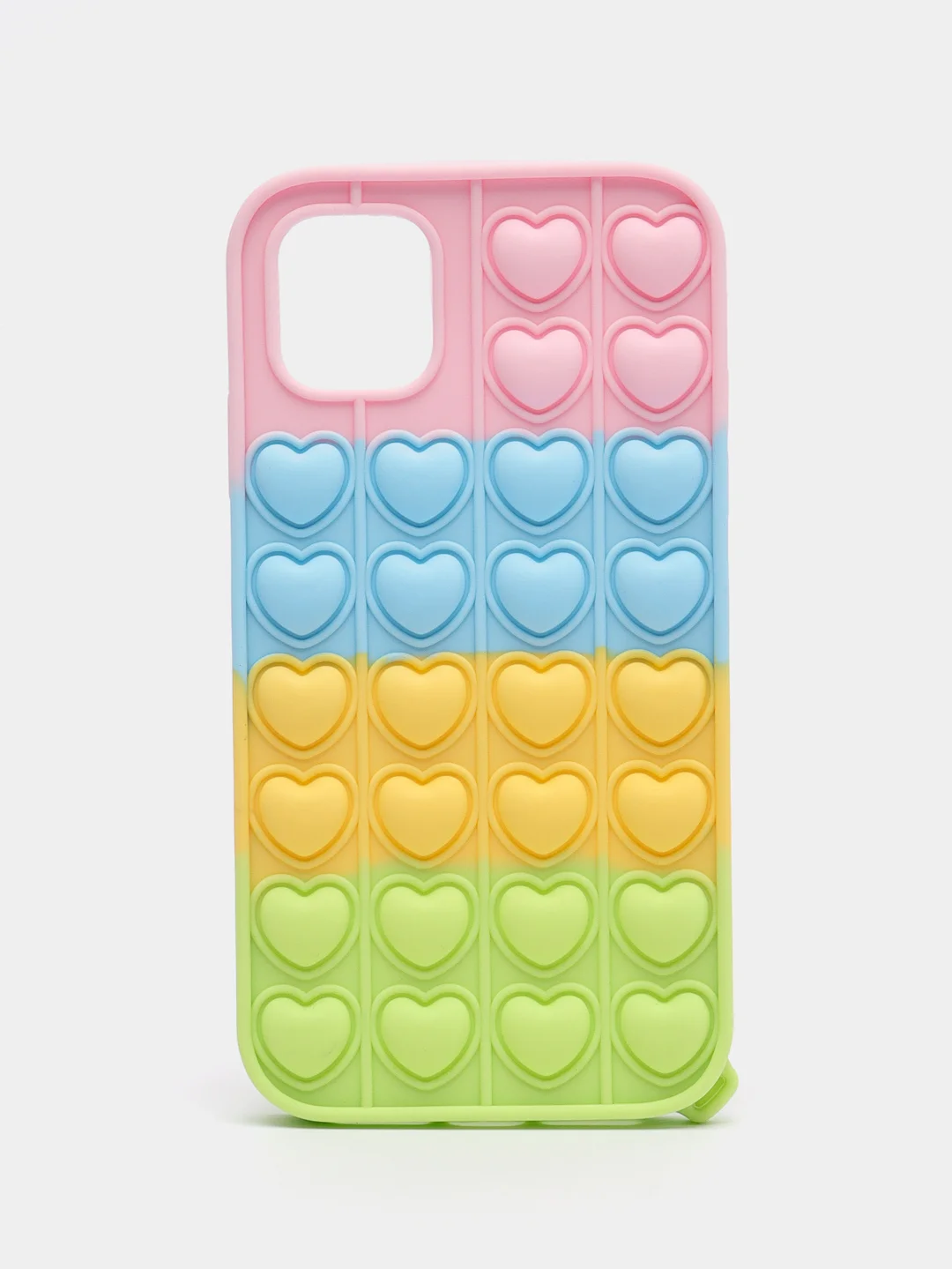 Лесной зеленый чехол для iPhone 11, серия Pop it, антистресс