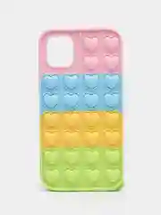 Лесной зеленый чехол для iPhone 11, серия Pop it, антистресс