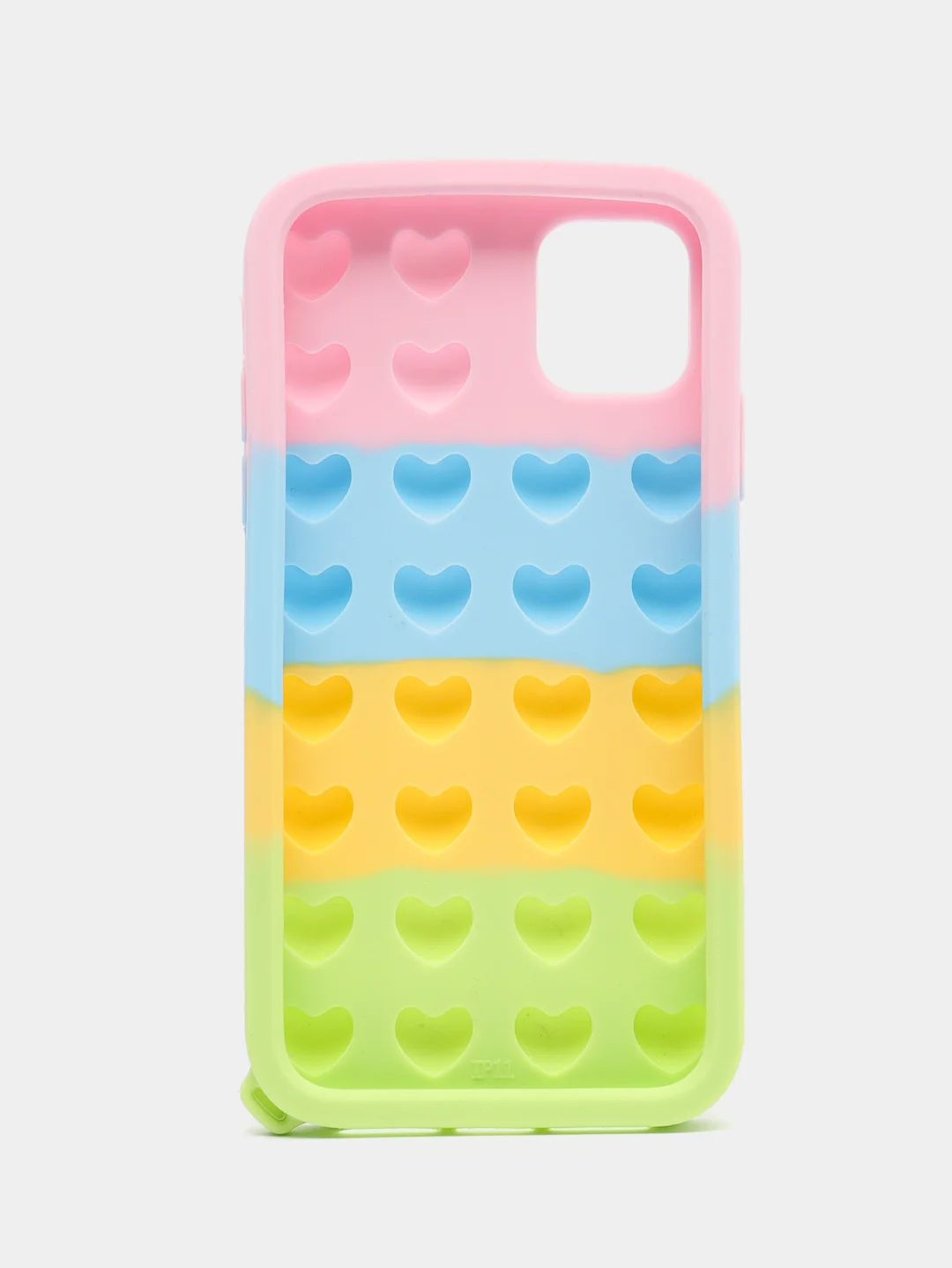 Лесной зеленый чехол для iPhone 11, серия Pop it, антистресс