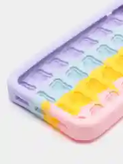Пудровый чехол для iPhone 11, серия Pop it, антистресс