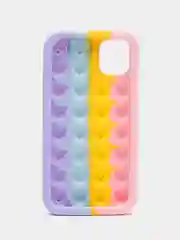 Пудровый чехол для iPhone 11, серия Pop it, антистресс