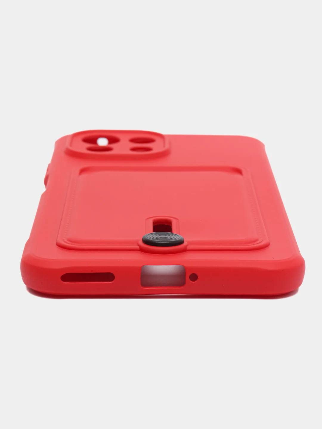 Белый чехол для Xiaomi Mi 11 Lite / Mi 11 Lite 5G NE ( Ми 11 Лайт )с карманом для карт
