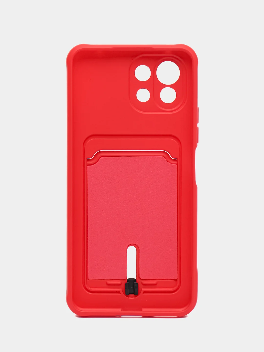 Белый чехол для Xiaomi Mi 11 Lite / Mi 11 Lite 5G NE ( Ми 11 Лайт )с карманом для карт