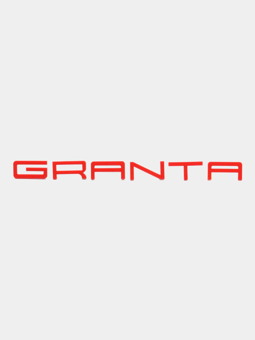 Алый орнамент-шильдик на багажник Lada Granta PRIORA