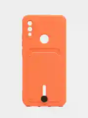 Манго силиконовый чехол для Xiaomi Redmi Note 7 (Сяоми Нот 7), с карманом для карт