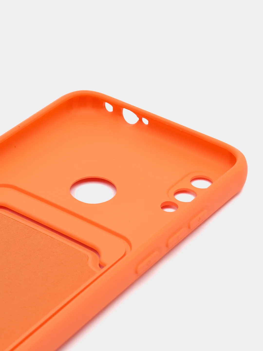 Манго силиконовый чехол для Xiaomi Redmi Note 7 (Сяоми Нот 7), с карманом для карт