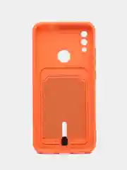 Манго силиконовый чехол для Xiaomi Redmi Note 7 (Сяоми Нот 7), с карманом для карт