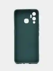 Зеленый чехол для Infinix Hot 12 play, с защитой камеры и рисунками