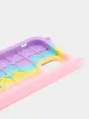 Кремовый чехол для iPhone 11, серия Pop it, антистресс