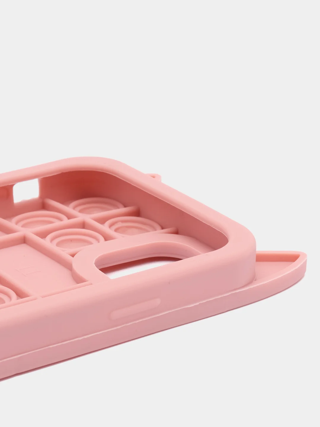 Пастельно-коралловый чехол для iPhone 11, серия Pop it, антистресс
