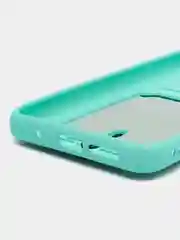 Мятный чехол силиконовый для Xiaomi Redmi 9T (Редми 9Т), с защитой камеры