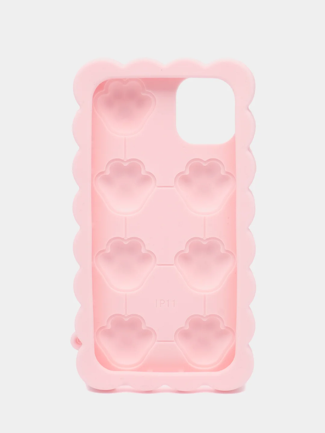Розовый чехол для iPhone 11, серия Pop it, антистресс