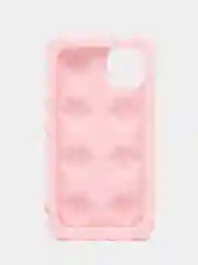 Розовый чехол для iPhone 11, серия Pop it, антистресс