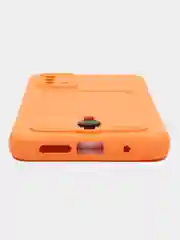 Оранжевый чехол силиконовый для Xiaomi Redmi 9T (Редми 9Т), с защитой камеры