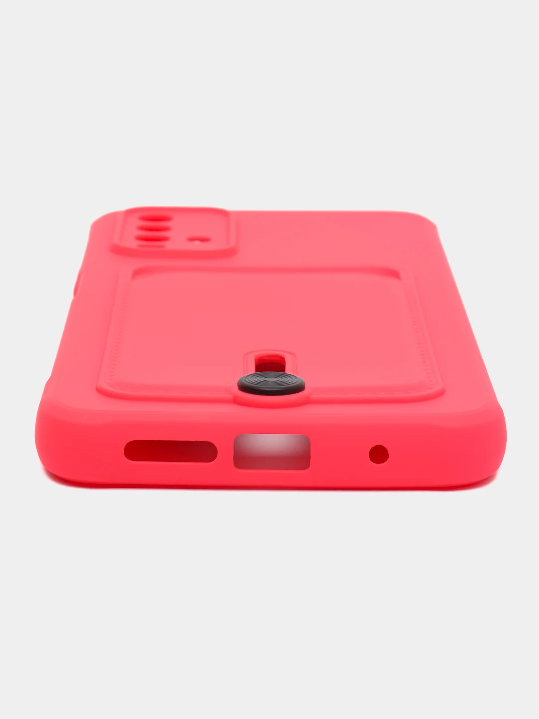 Тёмно-зелёный чехол силиконовый для Xiaomi Redmi 9T (Редми 9Т), с защитой камеры