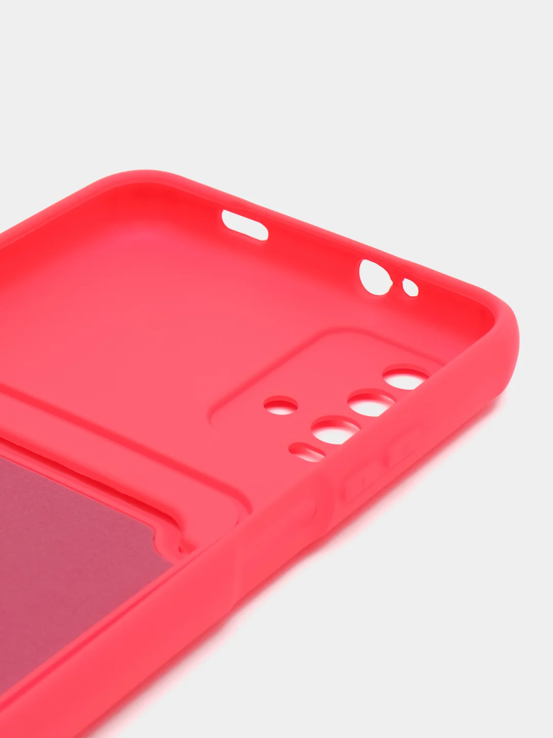 Тёмно-зелёный чехол силиконовый для Xiaomi Redmi 9T (Редми 9Т), с защитой камеры