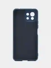 Темно-синий чехол Mi 11 Lite, Xiaomi 11 Lite 5G NE, Ми 11 Лайт, Сяоми 11 Лайт 5G НЕ, силиконовый
