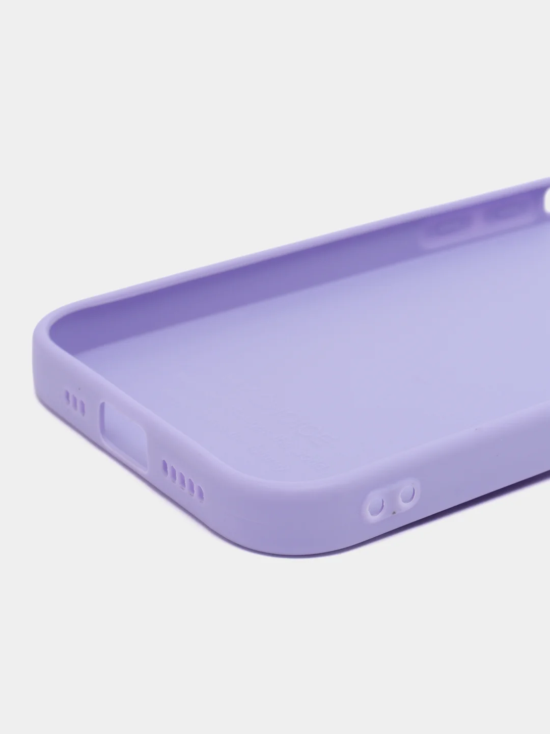 Сиреневый чехол силиконовый на iPhone 5, 5s, 6, 6s, 7, 8, SE 2020, X, XR, XS Max, 12 14 Pro, 13 mini