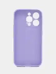 Сиреневый чехол силиконовый на iPhone 5, 5s, 6, 6s, 7, 8, SE 2020, X, XR, XS Max, 12 14 Pro, 13 mini